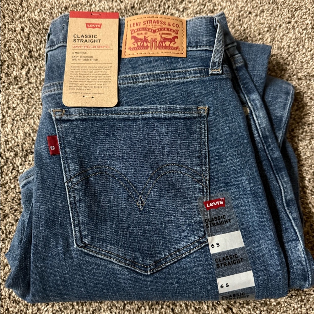Levi's Women’s  Straight Jeans - Classic Denim